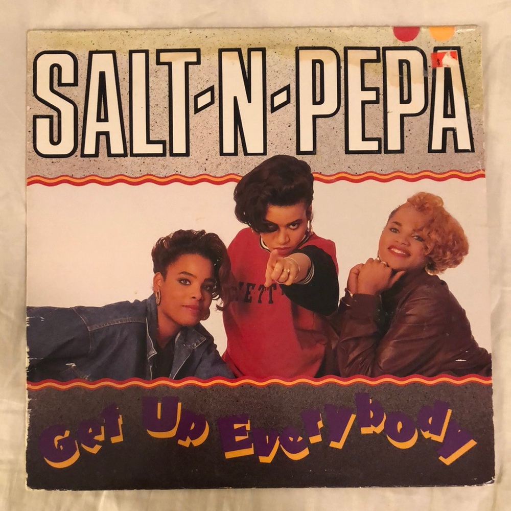 Salt n pepa vinyl record 2 songs